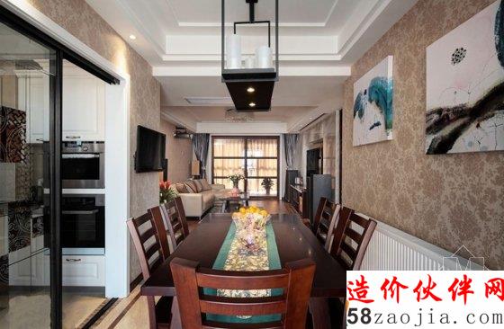 中国韵味!110平新中式儒韵家居设计