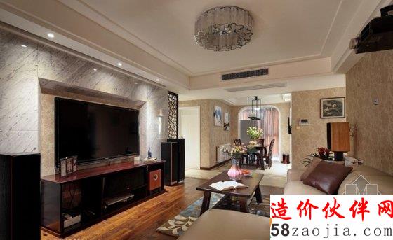 中国韵味!110平新中式儒韵家居设计