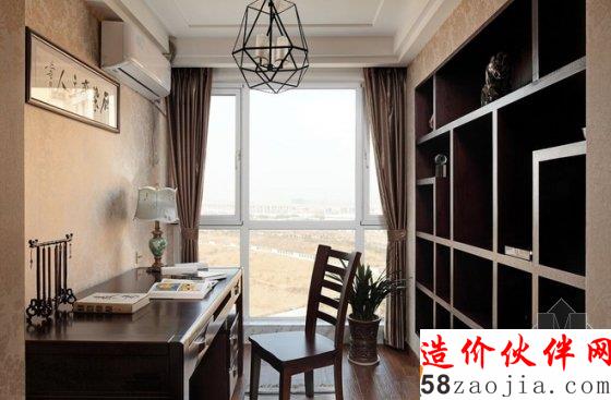 中国韵味!110平新中式儒韵家居设计