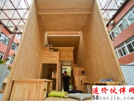 7㎡的创意蜗居走红 重庆12名大学生给你一个家