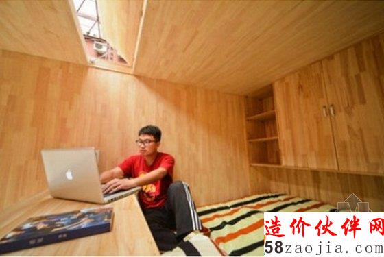 7㎡的创意蜗居走红 重庆12名大学生给你一个家