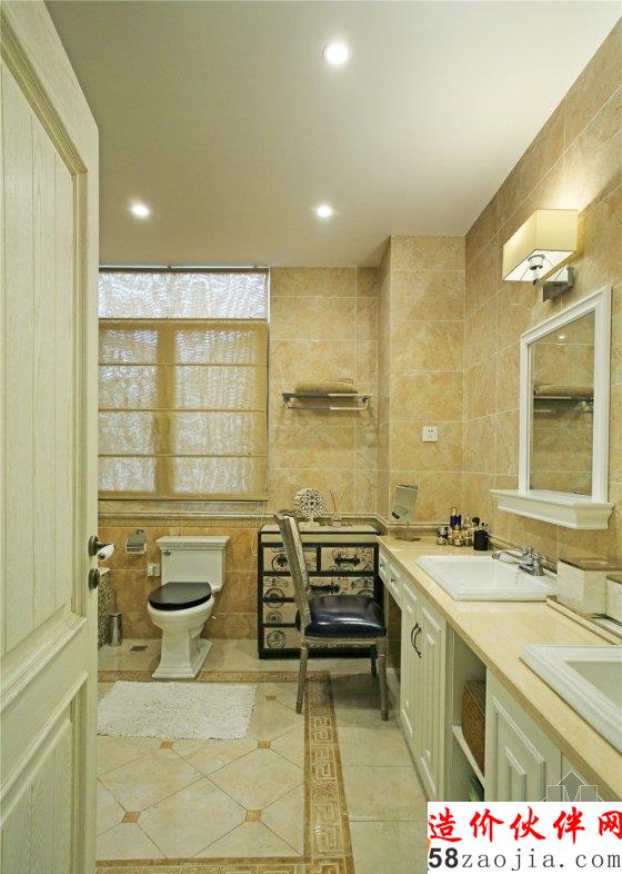 突破现实设计!312平米田园美式别墅