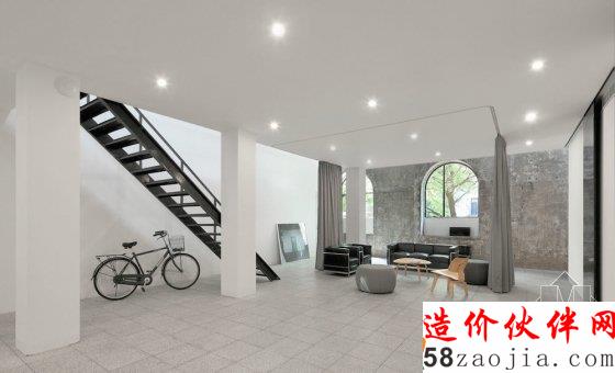 北京三里屯60年老礼堂变身建筑事务所