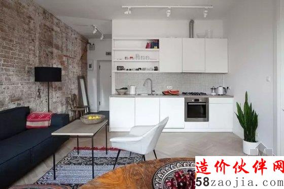 老树发新芽 国外帅哥巧改造56㎡公寓