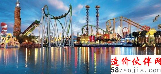 北京环球主题公园效果图