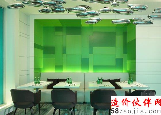 绿色“加油站”! 北京中关村又及餐厅设计