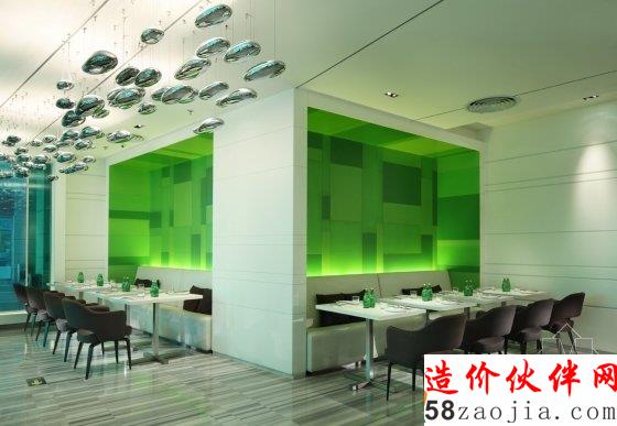 绿色“加油站”! 北京中关村又及餐厅设计