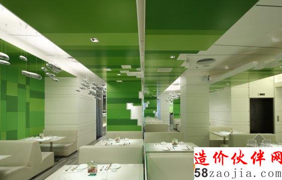 绿色“加油站”! 北京中关村又及餐厅设计