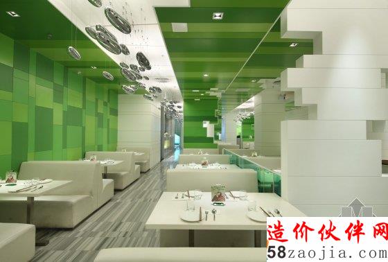 绿色“加油站”! 北京中关村又及餐厅设计