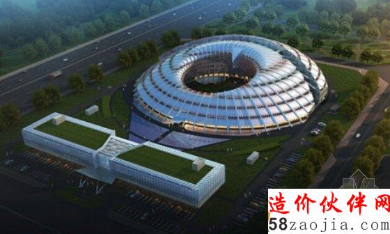 “西北鸟巢”规划图