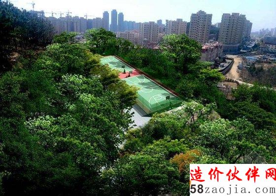 景观鸟瞰效果图