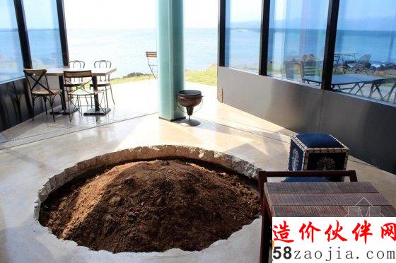 这哪是咖啡馆,分明是艺术馆,果然权总裁还是追求艺术至高无上!这环境在黄昏的时候边喝咖啡边看日落,帮帮哒!反正济州岛是免签,任性的人就要体验,准备着跟霸道爱卖萌的权总裁同居,是什么样的感受呢?