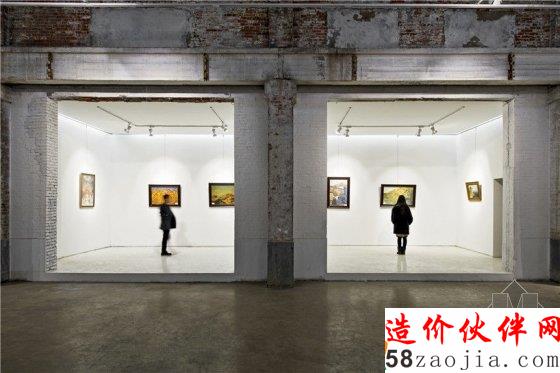 山东淄博 一片破旧厂房区变身工业气息浓厚的当代艺术馆