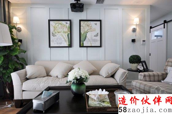 清新美式家居!136平的三口之家!