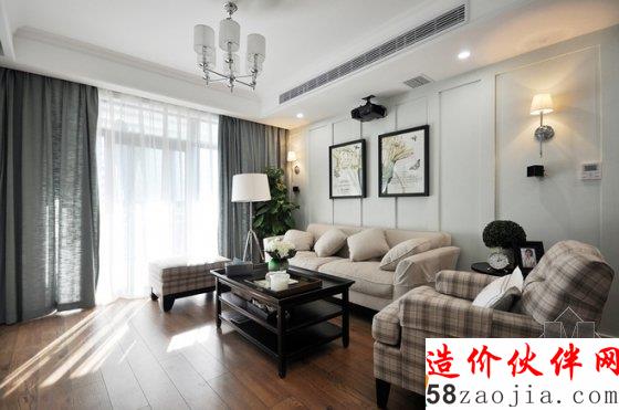 清新美式家居!136平的三口之家!