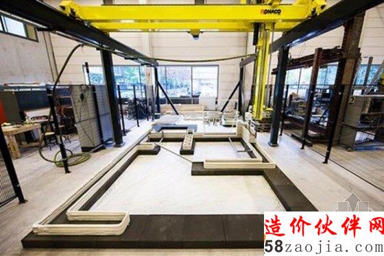 超大型混凝土建筑房子3D打印机