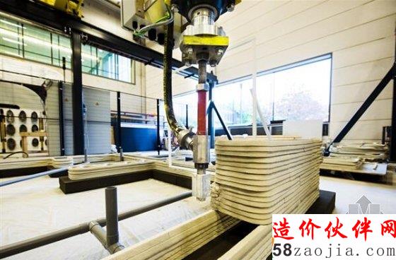 超大型混凝土建筑房子3D打印机