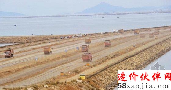 大连移山填海建世界最大海上机场