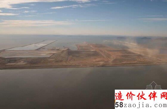 大连移山填海建世界最大海上机场