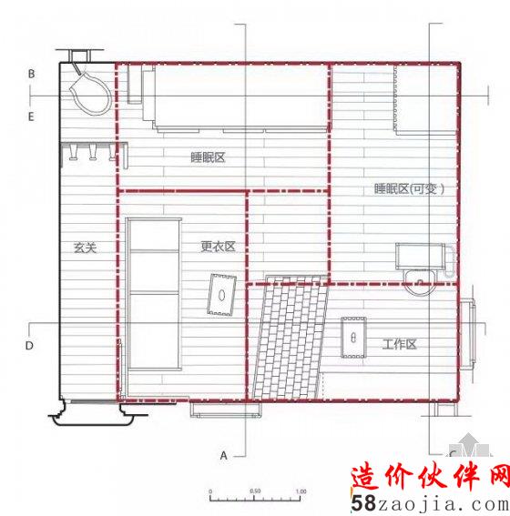 建筑之父的精神家园需要多大?柯布西耶的答案是:14平
