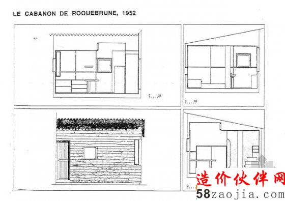 建筑之父的精神家园需要多大?柯布西耶的答案是:14平