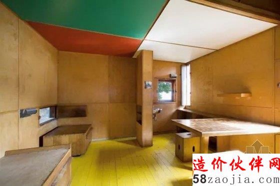 建筑之父的精神家园需要多大?柯布西耶的答案是:14平
