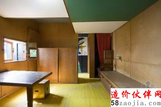 建筑之父的精神家园需要多大?柯布西耶的答案是:14平
