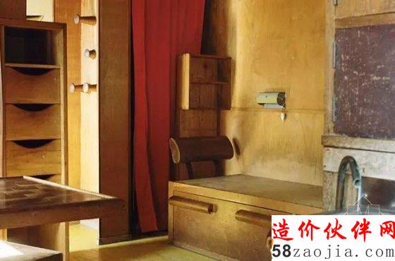 建筑之父的精神家园需要多大?柯布西耶的答案是:14平