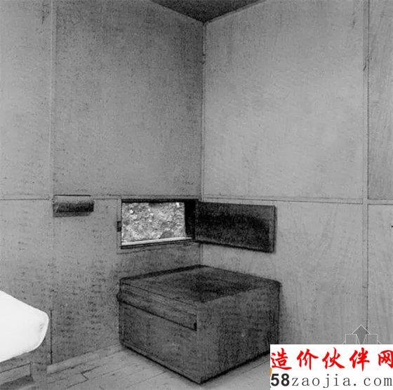 建筑之父的精神家园需要多大?柯布西耶的答案是:14平