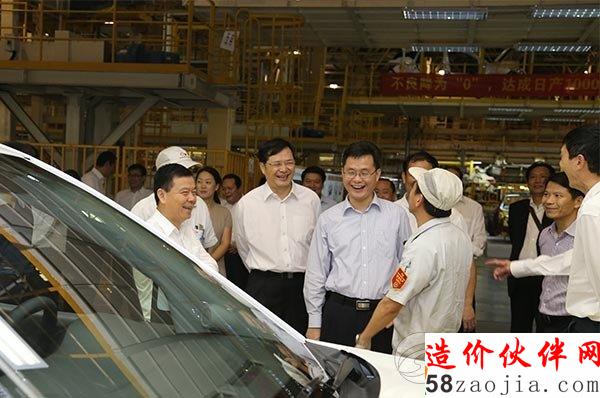 市党政代表团到广汽集团乘用车有限公司参观学习