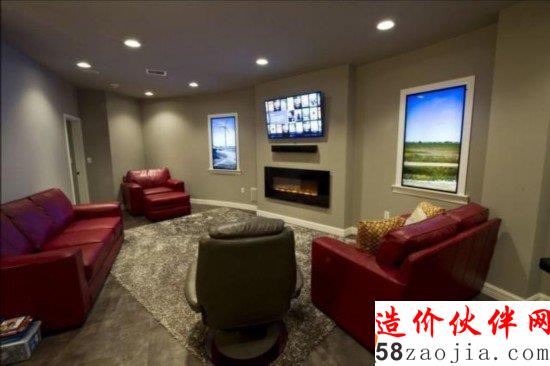 豪华旅馆的监控室