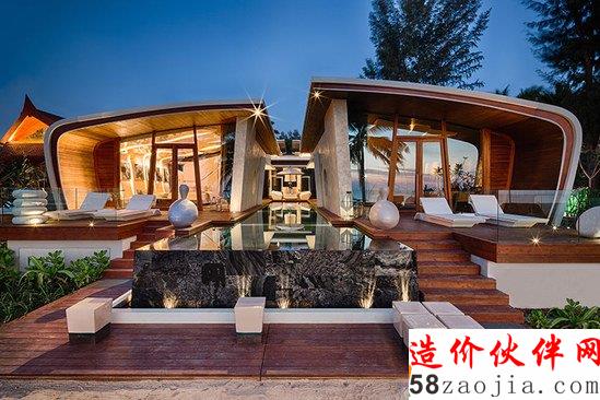 这画面太美 面朝大海普吉岛海滨别墅