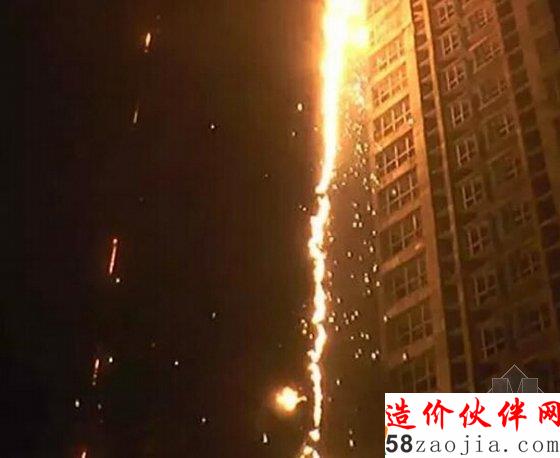 建筑工地突发大火