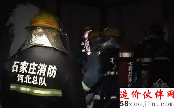 建筑工地突发大火