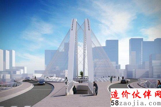 三座兄弟桥梁将亮相武汉 绝美效果图曝光