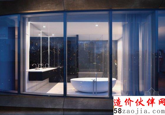 扎哈在曼哈顿设计的住宅 看起来会流动