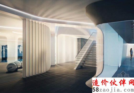 扎哈在曼哈顿设计的住宅 看起来会流动