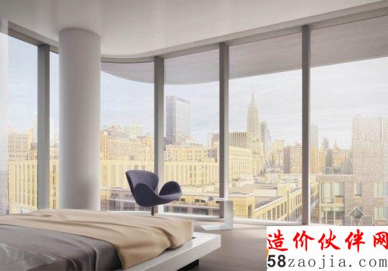 扎哈在曼哈顿设计的住宅 看起来会流动