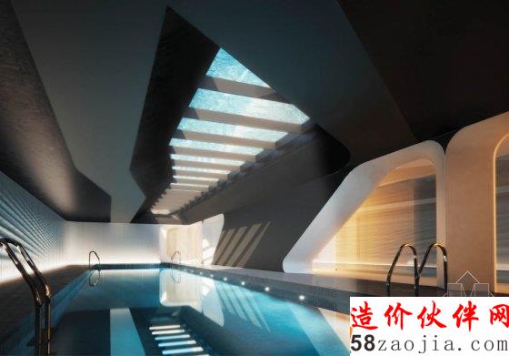 扎哈在曼哈顿设计的住宅 看起来会流动