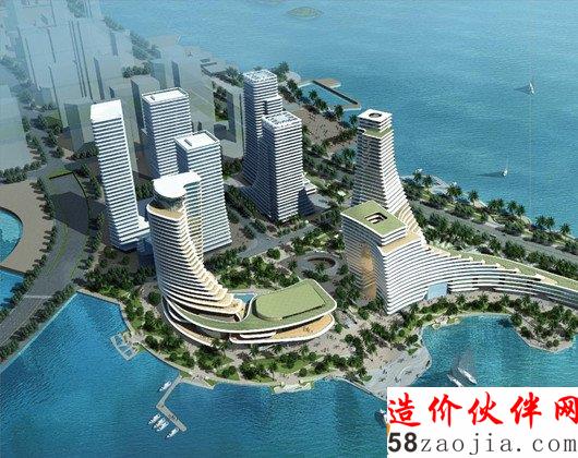 厦门东南航运中心总部大厦封顶