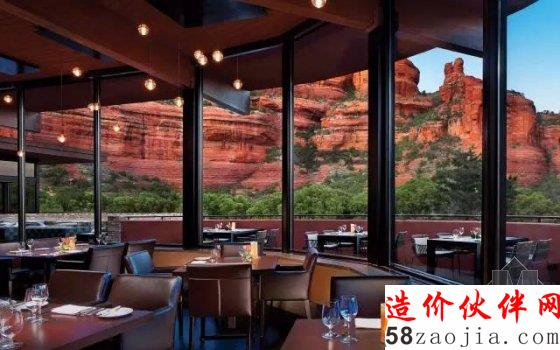 藏在红色山谷中的酒店 好莱坞大片拍摄地