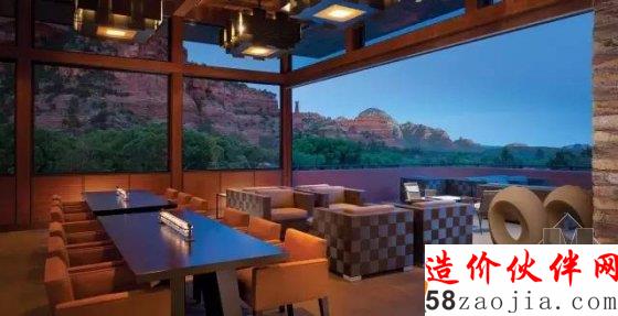 藏在红色山谷中的酒店 好莱坞大片拍摄地