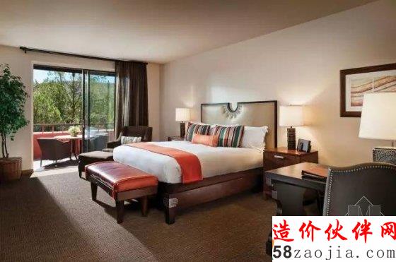 藏在红色山谷中的酒店 好莱坞大片拍摄地