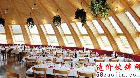 会自转的度假酒店 形体酷似UFO