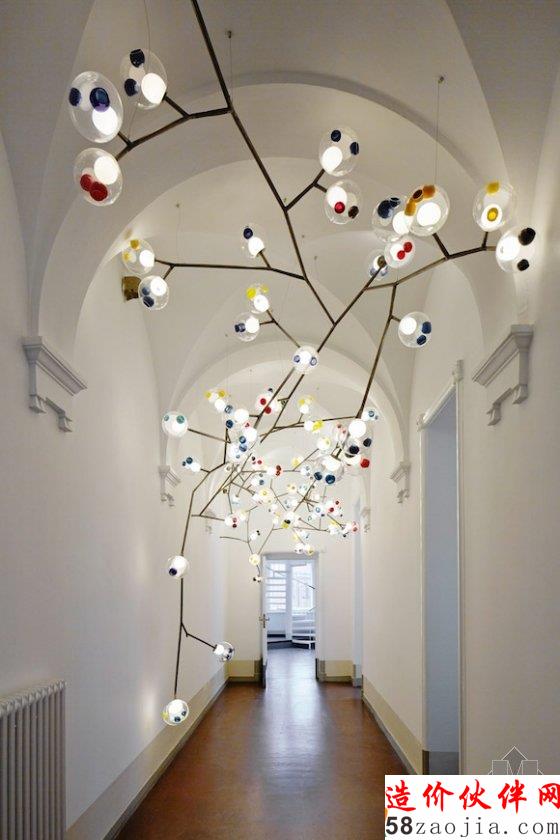 这间工作室一定想要表达灯火阑珊的美景!