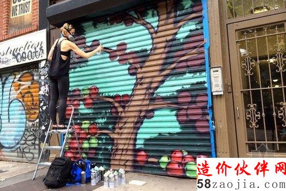 纽约要把一条街变成世界最大画廊