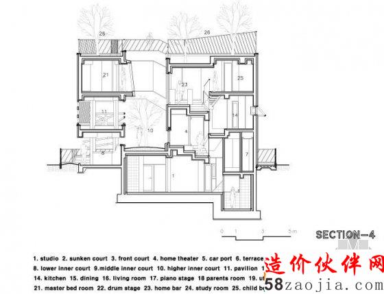 被挤压的豪宅 听说是地震后的产物