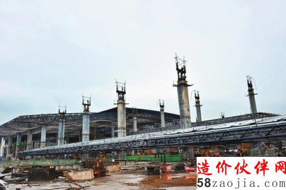 昆明南站主体工程