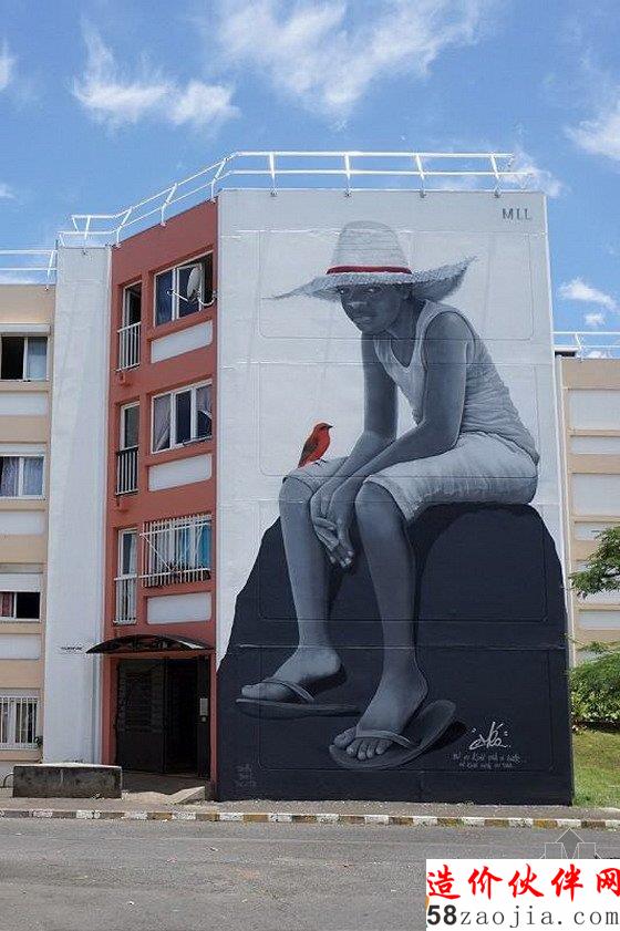 马达加斯加的童话 小岛上的街头艺术