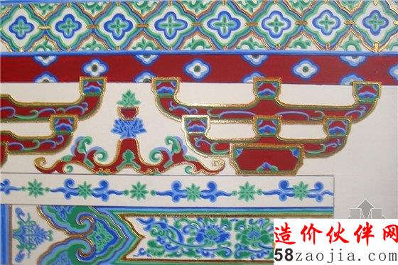 由中孚泰提供的彩画样稿